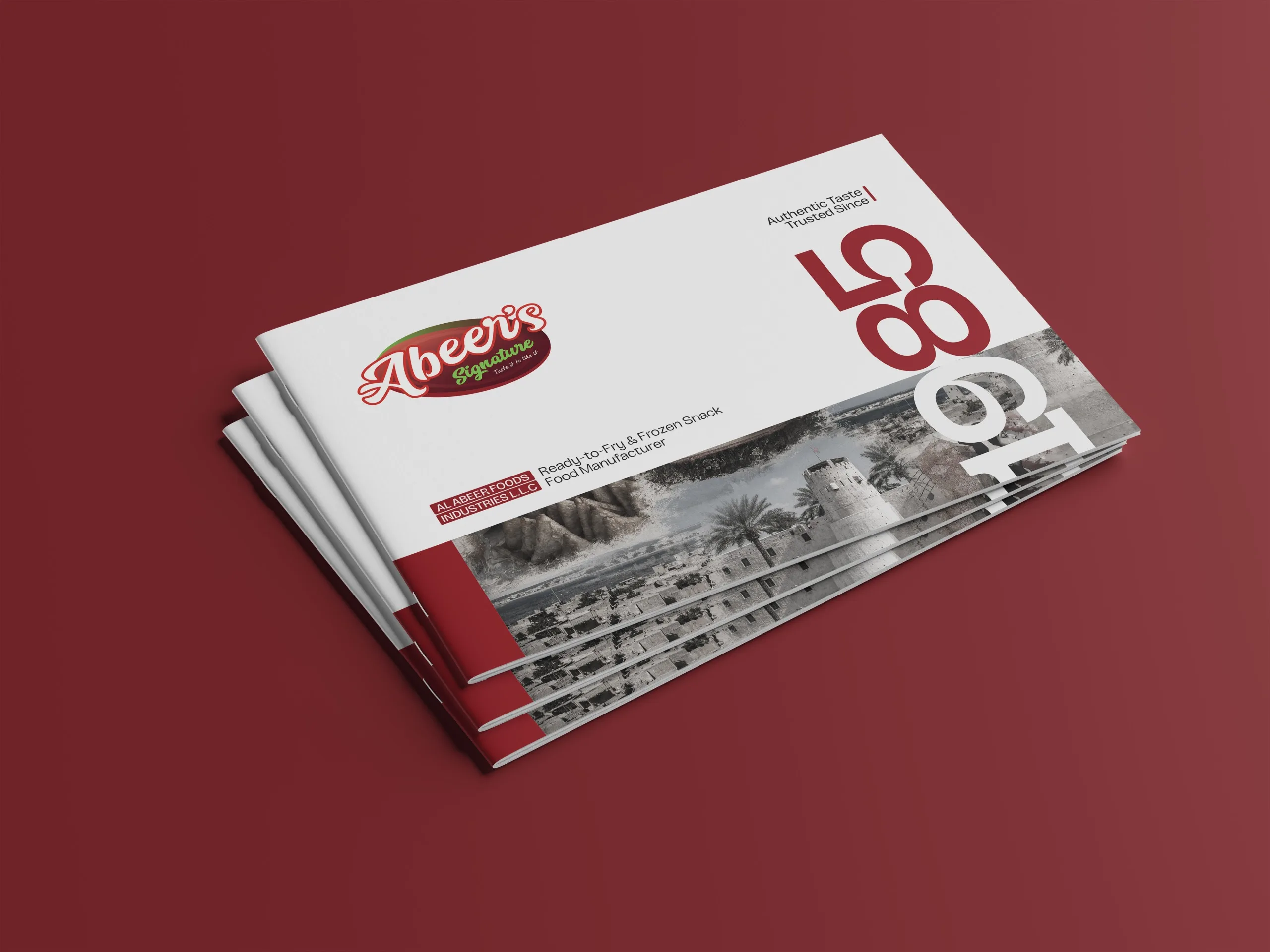 Company profile for Food industry designed by Mydbucket